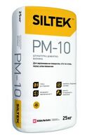 Штукатурка цементно-известковая PM-10 (grey/серая), Siltek 25кг