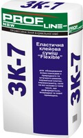 Еластична клейова суміш Profline ЗК-7 "Flexible", 25кг