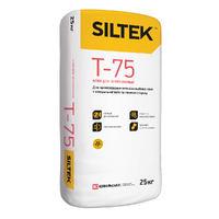 Клей для теплоізоляції мікс+ Т-75, Siltek 25кг