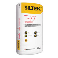 Клей для систем теплоізоляції Мікс+ T-77, Siltek 25кг