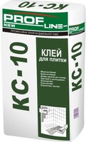 Клей для плитки Profline КС-10, 25кг