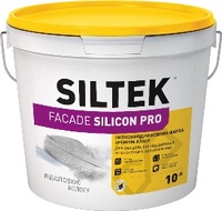 Краска силиконовая фасадная Faсad Silicon Pro, Siltek 9л