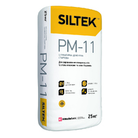Штукатурка цементная стартовая РМ-11, Siltek 25кг